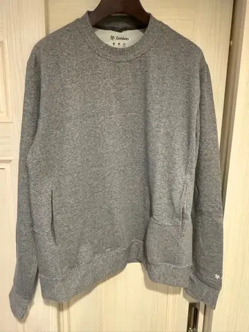 [ GOLDWIN ] 맨투맨/XL/코튼 GRY/GC40330/