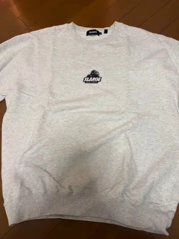 XLARGE 그레이 맨투맨