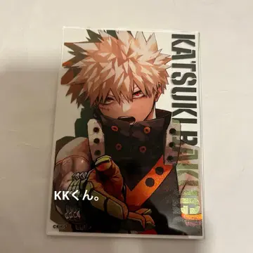 나의 히어로 아카데미아 원화전 KATSUKI MEMORY 아크릴 카드