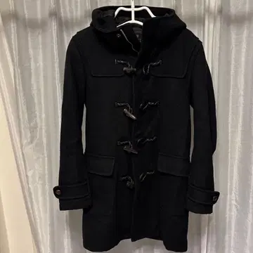 나노 유니버스 더플 코트 nano universe 코트 블랙 나노유니