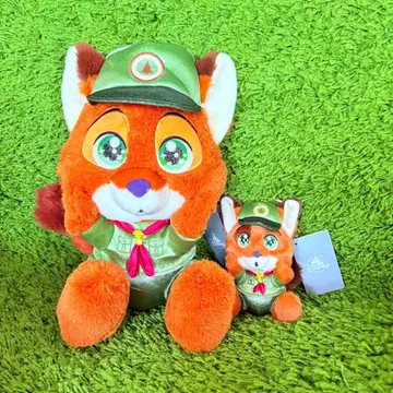 주토피아 닉 봉제 인형&키체인 Kirame