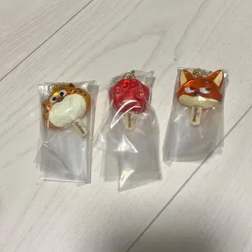 주토피아 아이스캔디 참 3종