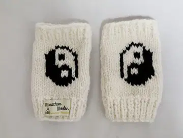 미사용 MacMahon Knitting Mills 음양 장갑