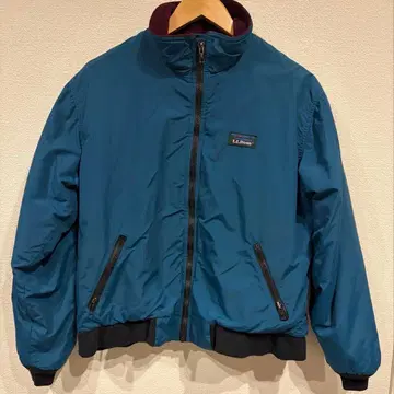 80s L.L.Bean 웜업 재킷 짧은 기장 플리스