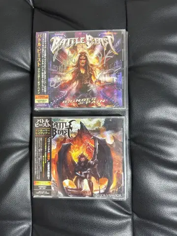 BATTLE BEAST 사인 앨범 2장 세트