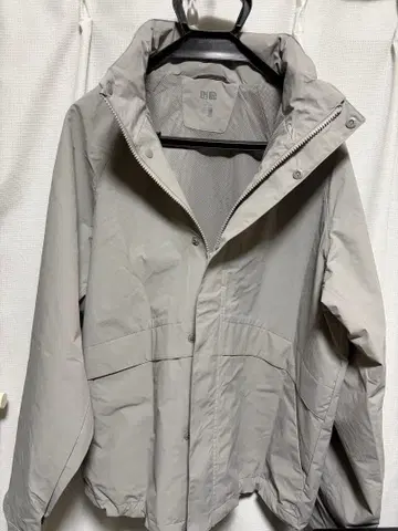 UNIQLO 윈드프루프 스탠드 블루종