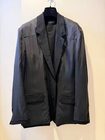 일본제 FOR SOMEONE 블랙 테일러드 자켓