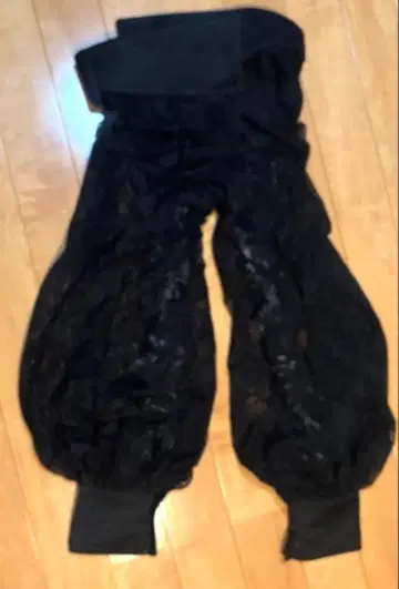 hyde 착용 계열 ifsixwasnine 레이스 벌룬 팬츠 라르크