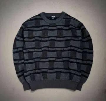 90s~ 3D design knit sweater 3D 니트