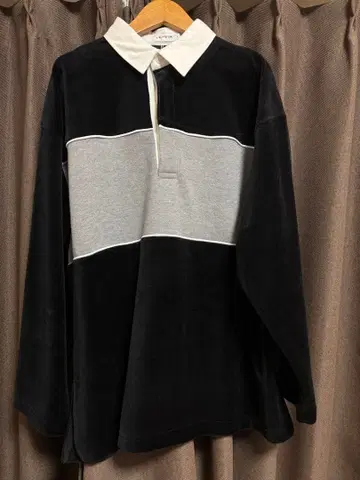 LEPSIM 벨로아 절개 라거 풀오버