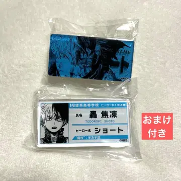 히로아카 토도로키 쇼토 명찰 배지 컬렉션 히어로 배지 컬렉션