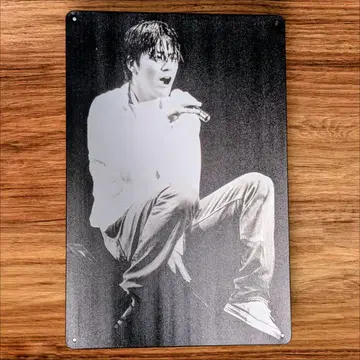 [장기 재고품 SALE 가격] 오자키 유타카 알루미늄 포스터 간판(A)