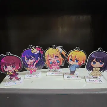 최애의 아이 아크릴 스탠드 5체 세트