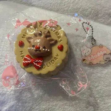 MoMo 스퀴즈 크리스마스 루돌프 쿠키