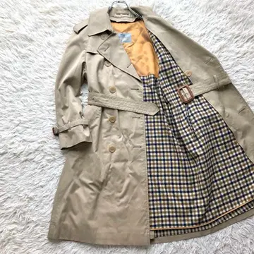 아쿠아 스큐텀 트렌치코트 베이지