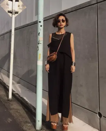 [ 익명 배송 ] Ameri vintage 롱 원피스