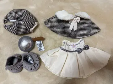 상하이 디즈니 리나벨 봉제 인형용 탐정풍 옷 갈아입기 세트