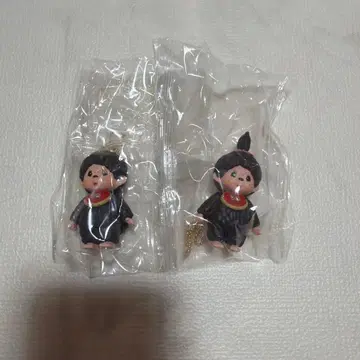 몬치치 마스코트 키체인 4 가챠가챠 2개 세트