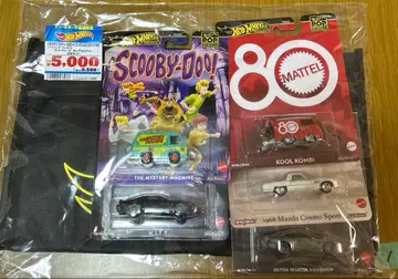 핫휠 팝 컬처 5대 세트 토트백 포함