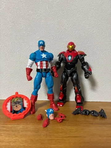 마블 레전드 아이언맨 캡틴 아메리카