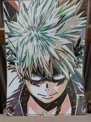 바쿠고 카츠키 A4 클리어 파일 나의 히어로 아카데미아