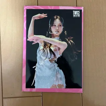 TWICE THIS IS FOR 라이브 사진 트레이딩 카드 미나