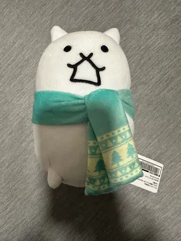 냥코 대전쟁 윈터 스타일 봉제 인형 탱크 고양이