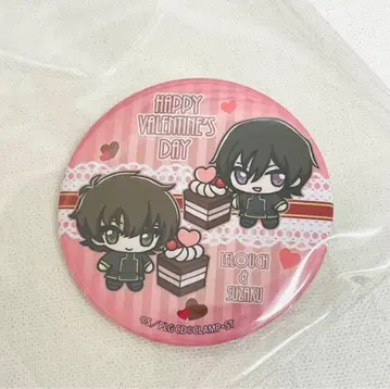 코드 기어스 스자쿠 를르슈 혜택 캔뱃지 발렌타인