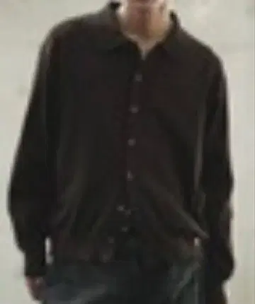 WYM LIDNM T/C 베이직 니트 셔츠 가디건