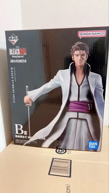 제일복권 BLEACH B상 아이젠 소스케 피규어 MASTERLISE