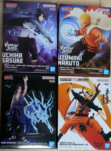 나루토 피규어 세트 사스케