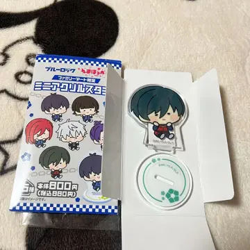 블루 록 냠냠 볼 미니 아크릴 스탠드 이토시 린 훼미리마트