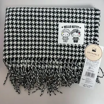 산리오 헬로키티 흑백 걸리시 쌍둥이 코디 스톨