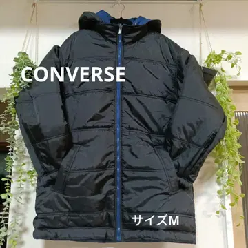 CONVERSE 롱 벤치 코트 리버서블 남녀 공용 어린이 아우터