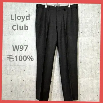Lloyd Club [ W97 ] 울 슬랙스 그레이