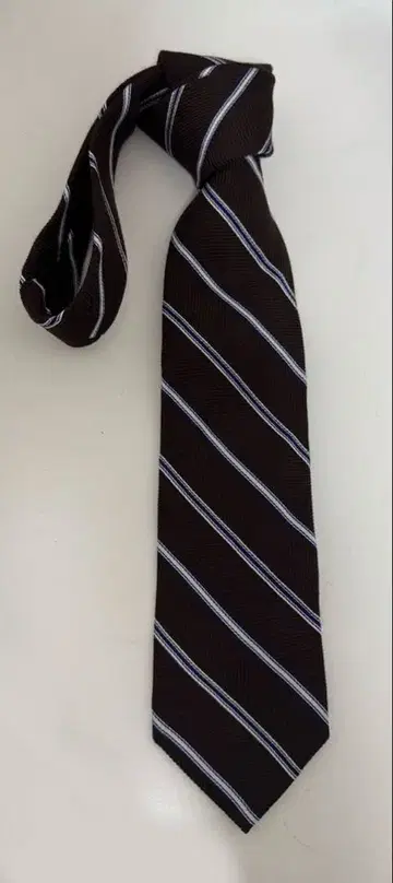 Brooks Brothers 넥타이 브라운 스트라이프