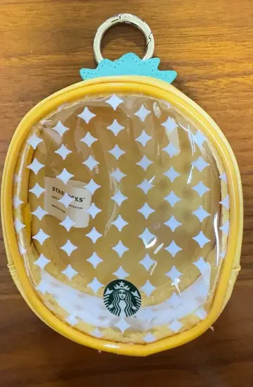 [한국 한정판] 스타벅스 파인애플 파우치