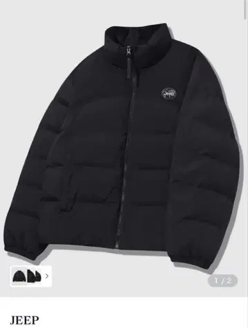 JEEP Crest Shield Microball Puffer 블랙