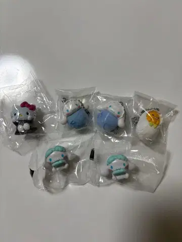 캡슐 토이 6개 세트 산리오