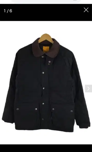 GRIP SWANY 블랙 퀼팅 자켓 S