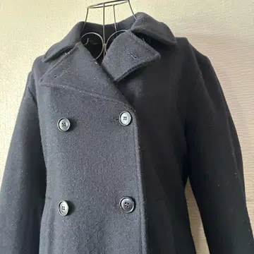 FIDELITY USA 나폴레옹 자켓 멜톤 울 피 코트 M