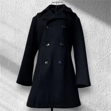 FIDELITY USA 나폴레옹 자켓 멜톤 울 피 코트 M