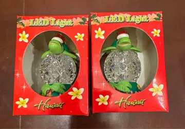 하와이 LED 라이트 거북이 디자인 2개