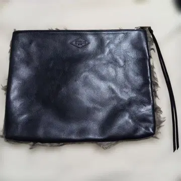 MZ WALLACE 블랙 가죽 클러치백 파티백