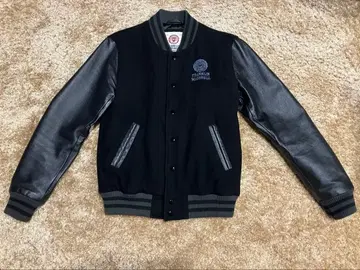 FRANKLIN & MARSHALL 바시티 자켓 블랙