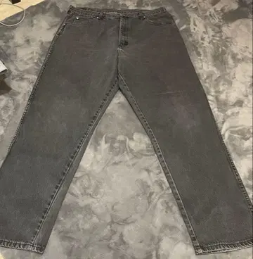 wrangler 와이드 데님 블랙