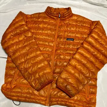 00s 파타고니아 다운 스웨터 L 오렌지