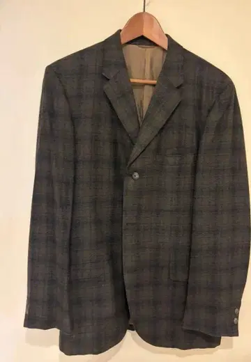 [ 초레어 ] 1960s USA 구제 의류 체크 무늬 테일러드 자켓