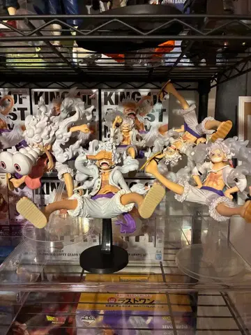 [ 개봉품 5점 ] 원피스 피규어 니카 기어5 묶음 판매 제일복권