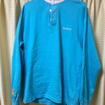 XLARGE 라이트 블루 피케 셔츠 L